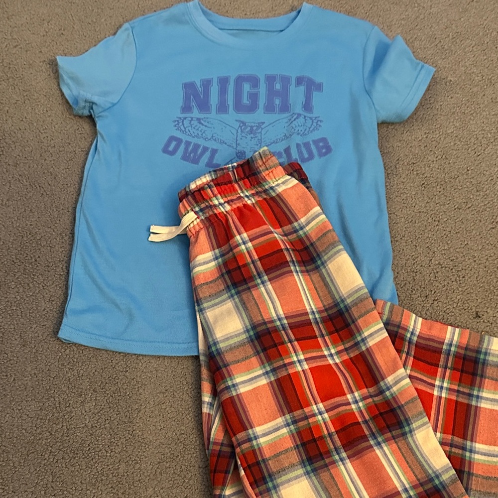 Boys Pajamas Set, tee and pants